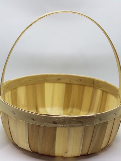 10 1/2 inch round empty basket